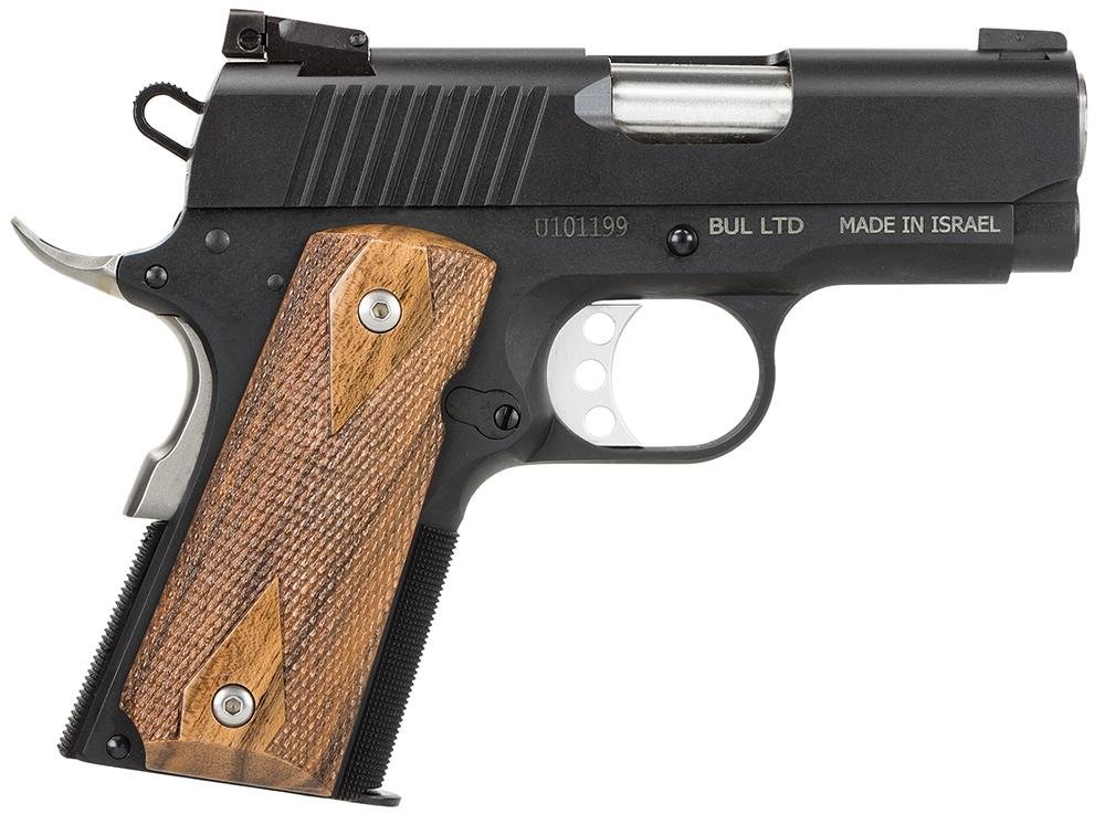 Buy Magnum Research 1911 Undercover Pistol DE1911U, 45 ACP, 3", Wood Grips, Black Finish, 6 Rds Online • MRA