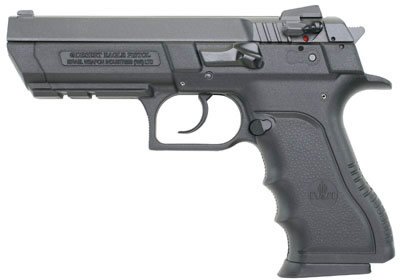 Buy Magnum Research Baby Eagle II Semi-Auto Pistol BE9915RL, 9mm, 4.52 in, Black Grip, Black Polymer Frame Finish, 15 Rd Online • MRA