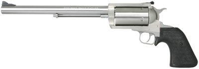 Buy Magnum Research BFR Revolver BFR45/70, 45-70 Govt, 10", Hogue Rubber Grip, Stainless Finish, 5 Rd Online • MRA