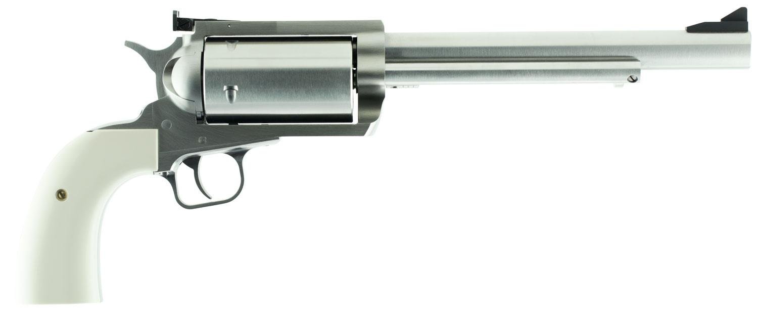 Buy Magnum Research BFR Revolver BFR45LC410B, 45 LC/410, 7.5", Bisley Black Laminate Grips, Stainless Steel Finish, 5 Rds Online • MRA