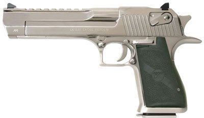 Buy Magnum Research Desert Eagle Mark XIX Pistol DE50BN, 50 Action Express, 6 in BBL, polymer Grip, Bright Nickel Finish, 7 Rd Online • MRA