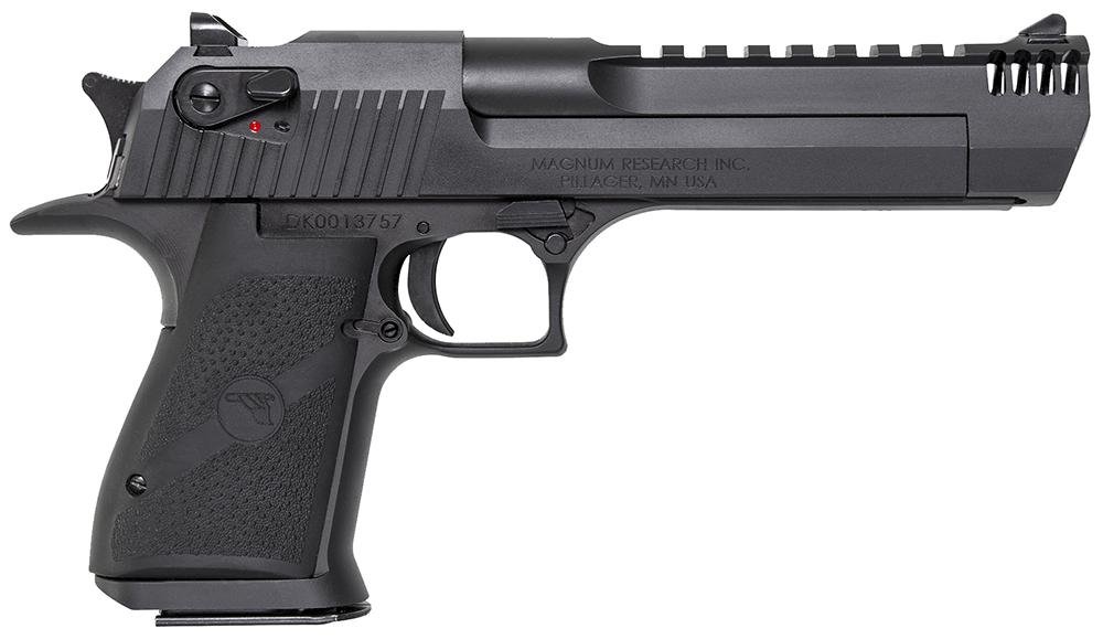 Buy Magnum Research Desert Eagle Mark XIX Pistol DE50IMB, 50 Action Express, 6", Black Synthetic Grips, Black Finish, 7 Rds Online • MRA