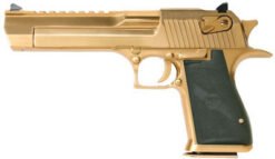 Buy Magnum Research Desert Eagle Mark XIX Pistol DE50TG, 50 Action Express, 6 in BBL, polymer Grip, Titanium Gold Finish, 7 Rd Online • MRA