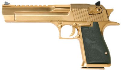 Buy Magnum Research Desert Eagle Mark XIX Pistol DE50TG, 50 Action Express, 6 in BBL, polymer Grip, Titanium Gold Finish, 7 Rd Online • MRA