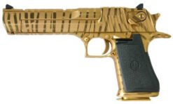 Buy Magnum Research Desert Eagle Mark XIX Pistol DE50TG-TS, 50 Action Express, 6", Titanium Gold Tiger Stripe Finish, 7 Rd Online • MRA