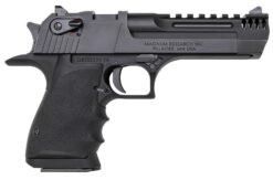 Buy Magnum Research Desert Eagle Pistol DE445IMB, 44 Remington Mag, 5", Black Grips, Black Finish, 8 Rds Online • MRA