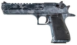 Buy Magnum Research Desert Eagle Pistol DE44KT, 44 Remington Mag, 6", Black Grips, Kryptek Typhon Finish, 8 Rds Online • MRA