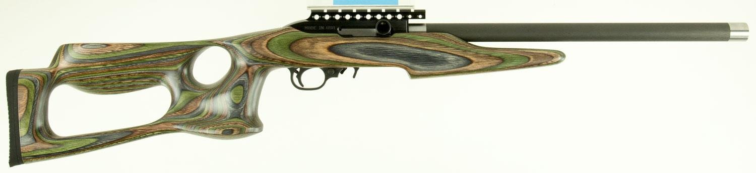 Buy Magnum Research Magnum Lite Barracuda Rifle MLR22BFC, 22 Long Rifle, 17", Laminate Camouflage Stock, Black Finish, 10 Rds Online • MRA