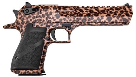 Buy Magnum Research Mark XIX Desert Eagle Pistol DE50C, 50 Action Express, 6", Black Synthetic Grips, Cheetah Finish, 7 Rd Online • MRA