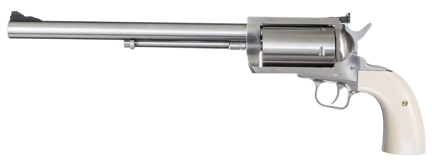 Buy Manum Research BFR Revolver BFR500SW10B, 500 S&W, 10", Bisley Black Laminate Grips, Stainless Steel Finish, 5 Rds Online • MRA